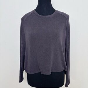 Zara Womens Small Dolman Sleeve Crop Light Sweater